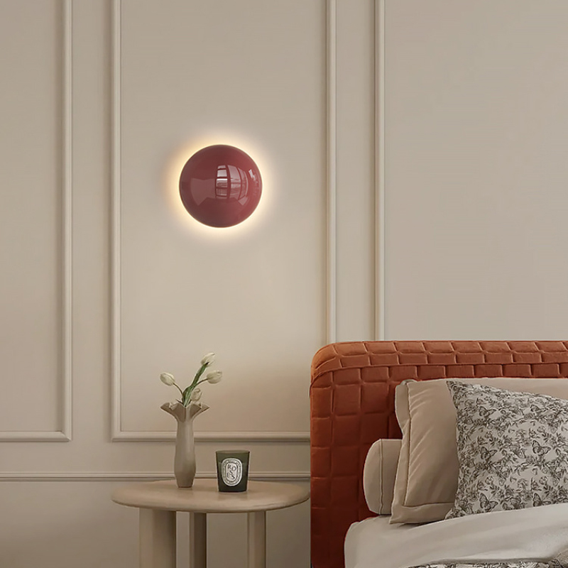 Light Switch - Minimalistische Bauhaus kleine ijzeren wandlampen wit