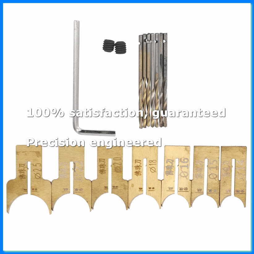 Drill Bits - Houten Kralen Boor Ball Blade Frees