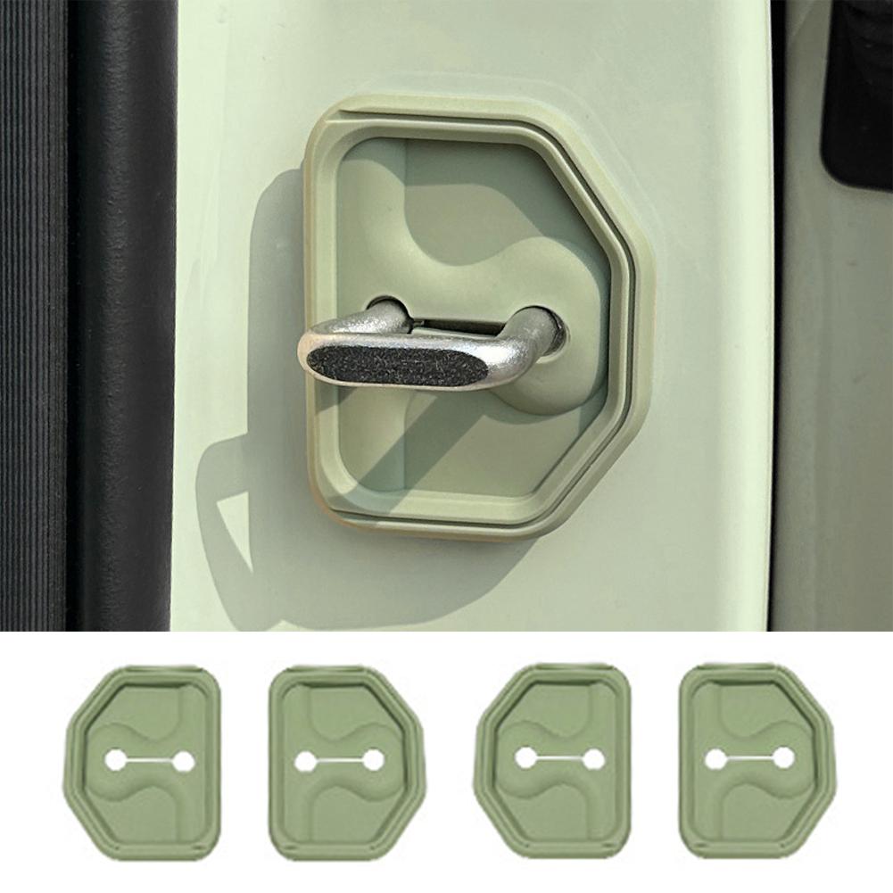 Door Lock - Autodeur Demping Siliconen Deurslot Gesp Beschermhoes
