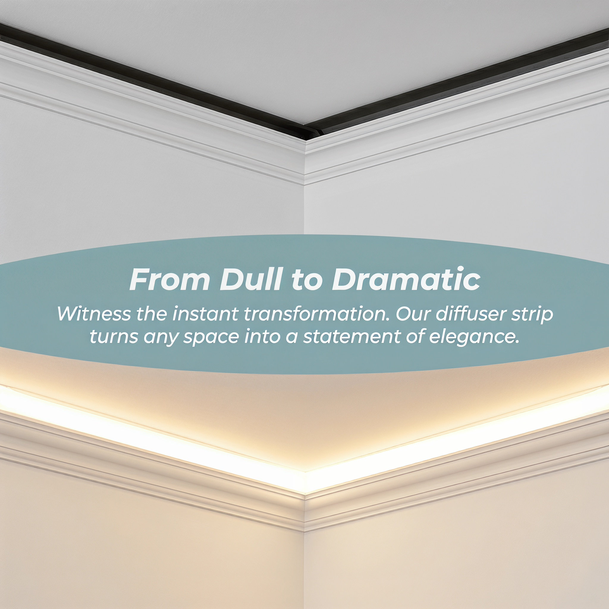 Led Strip Lights - Flexibele witte LED-paneelstrip voor een zachte,