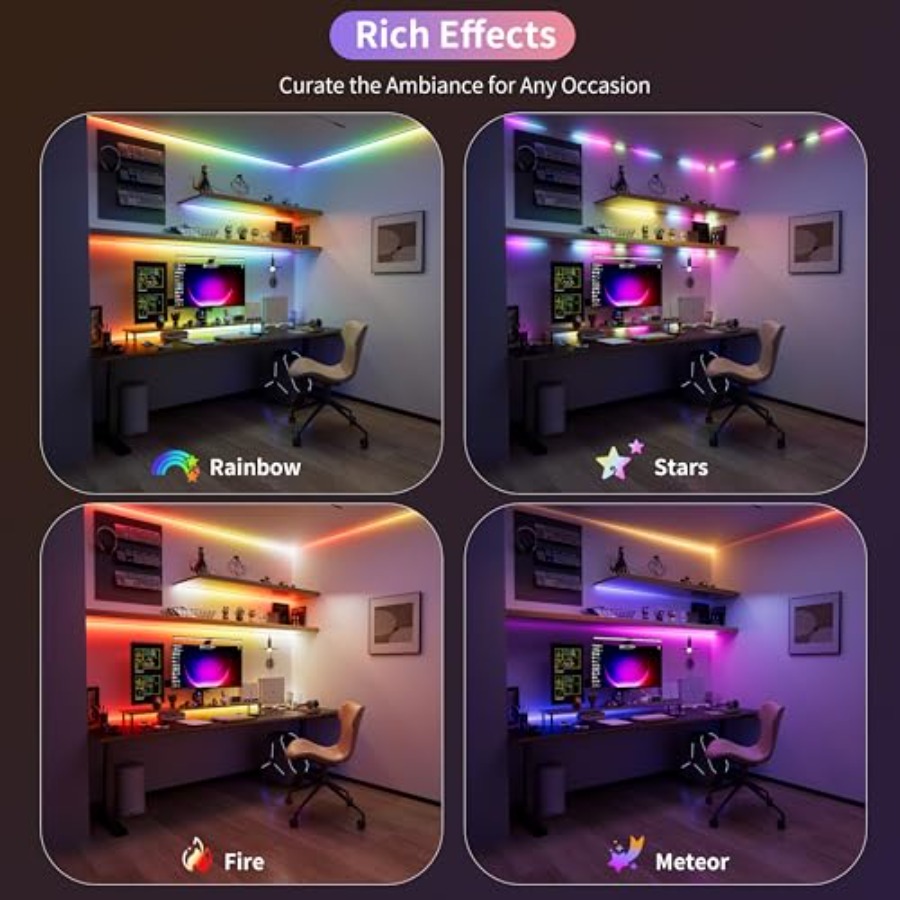 RGB Smart IC COB LED-striplich - Led Strip Lights recensie en prijs