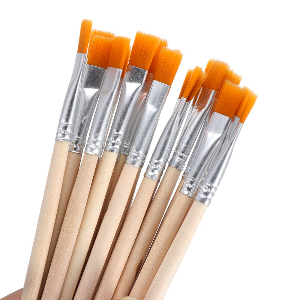 10 Stuks Houten Handvat Haak L - Paint Brush recensie en prijs