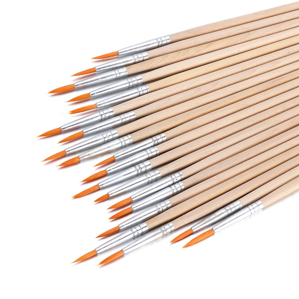 10 Stuks Houten Handvat Haak L - Paint Brush recensie en prijs