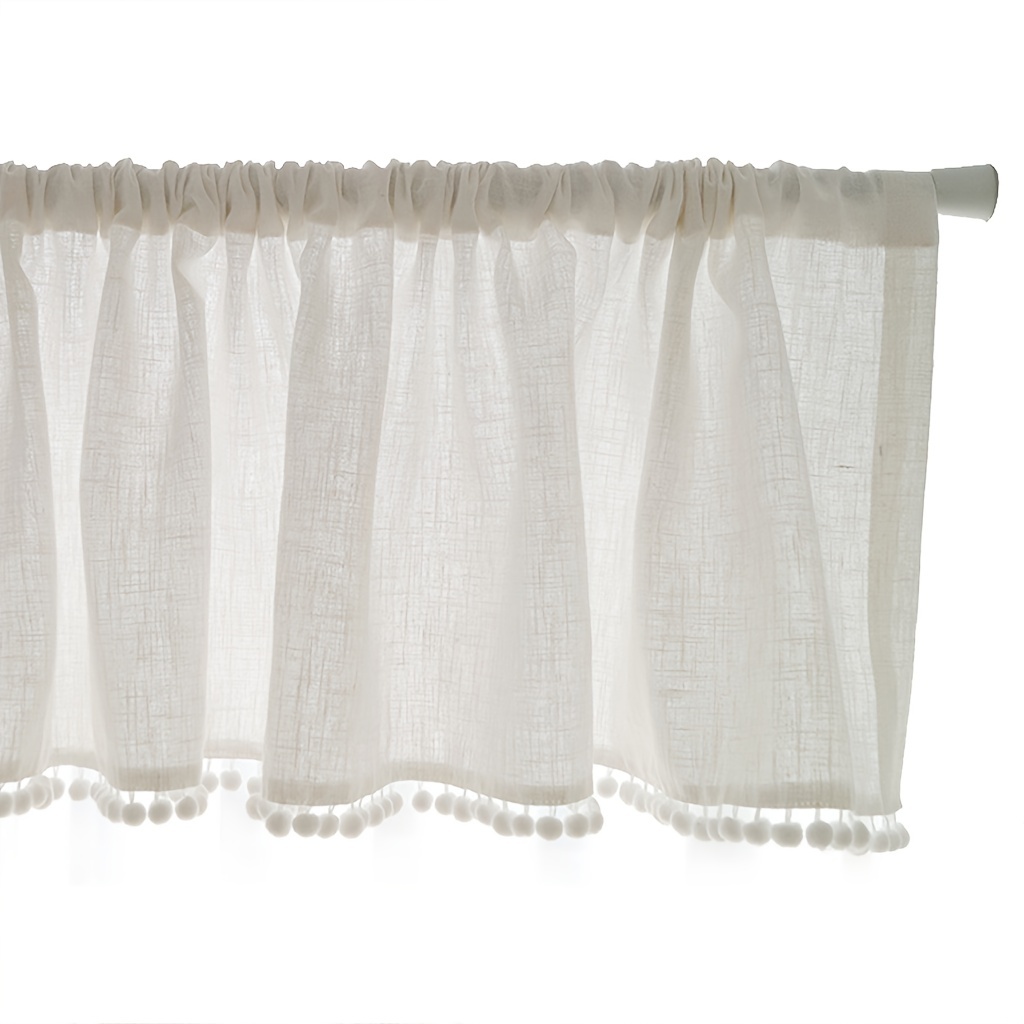 1Pc Cross Gauze Ball Kort Gord - Curtain Rods recensie en prijs